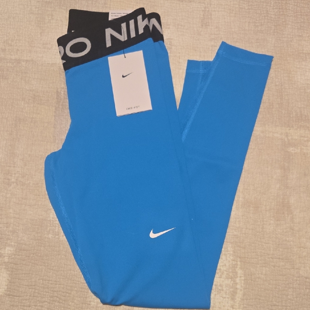 Nike Kids Bright Blue Leggings